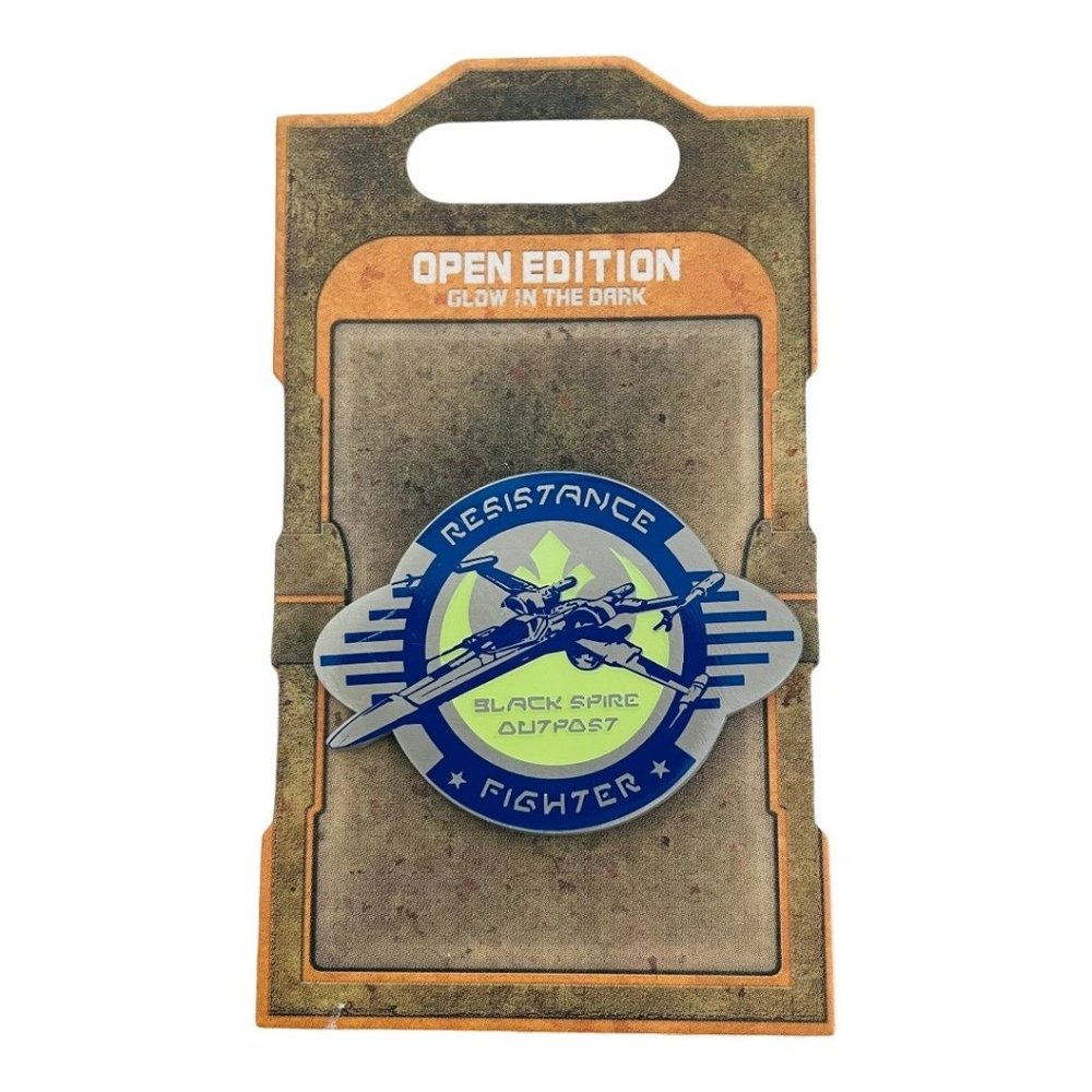 Disney Parks Star Wars Galaxy’s Edge Resistance Fighter Black Spire Outpost Pin